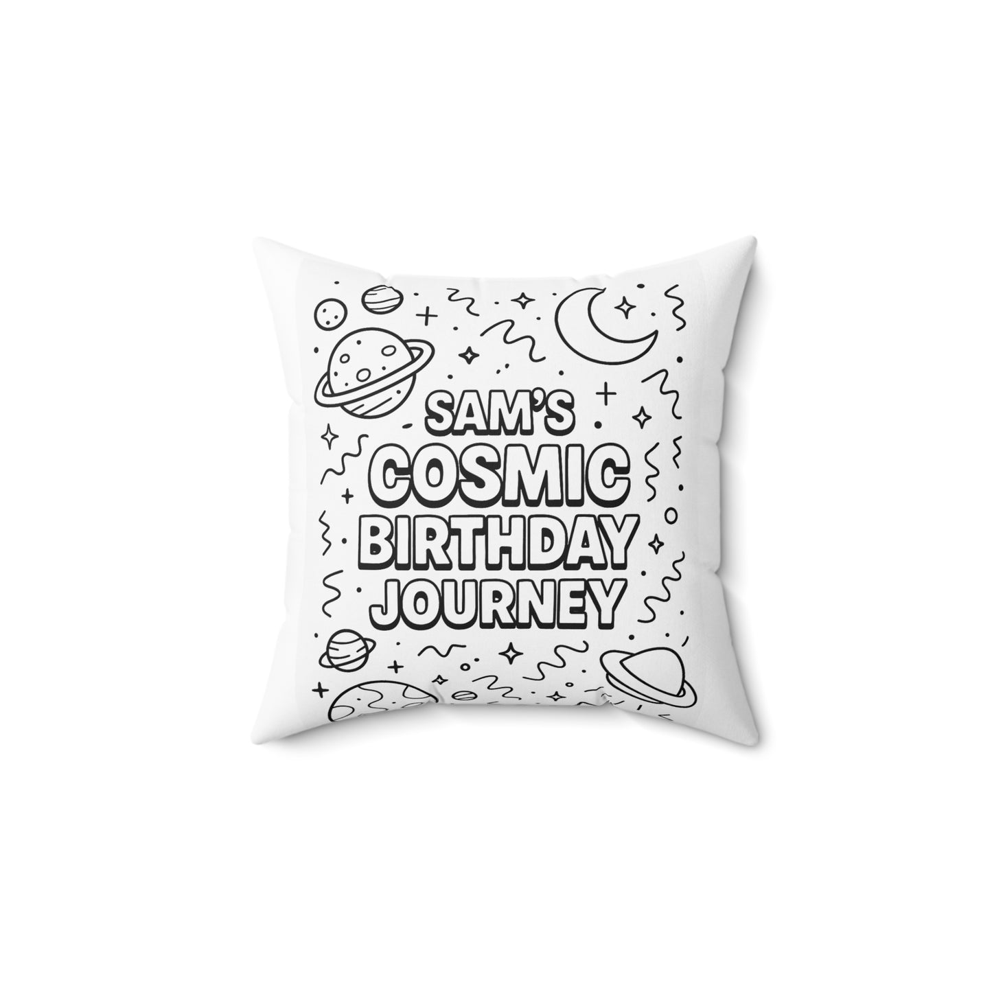 🖍️ Custom Colorable Pillow — Cozy, Color-It-Yourself Charm